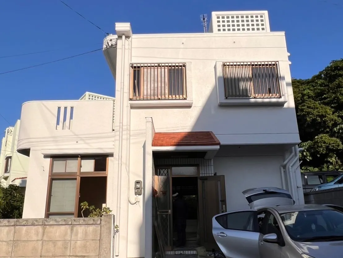 【沖縄県豊見城市 外壁塗装ビフォーアフター🏠✨】