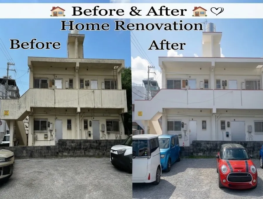 【外壁塗装ビフォーアフター🏠✨】